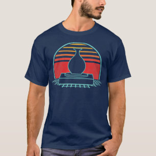 Camiseta Clay Ceramics Pottery Retro Vintage 80s Style