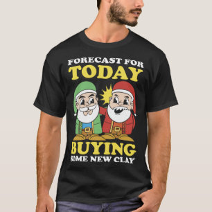 Camiseta Clay de Previsão do Gnome
