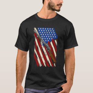 Camiseta Clay Pigeon Disparando - Caça - Foto Americana