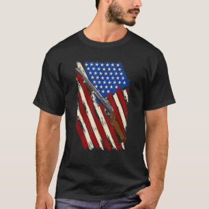 Camiseta Clay Pigeon Disparando - Caça - Foto Americana