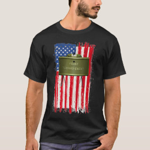 Camiseta Claymore Mine Front Towards Enemy 