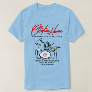 Camiseta Clayton House Restaurant and Show Lounge, Wheeling