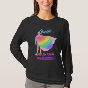 Camiseta Cle Como Um Tio Só Mais Engraçado Dizendo Humor