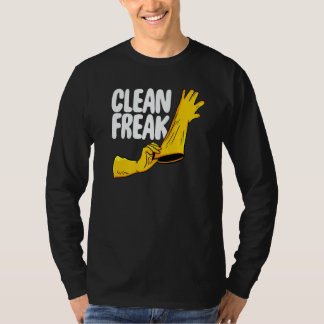 Camiseta Clean Freak Cleaner  Women Cleaning Team   4