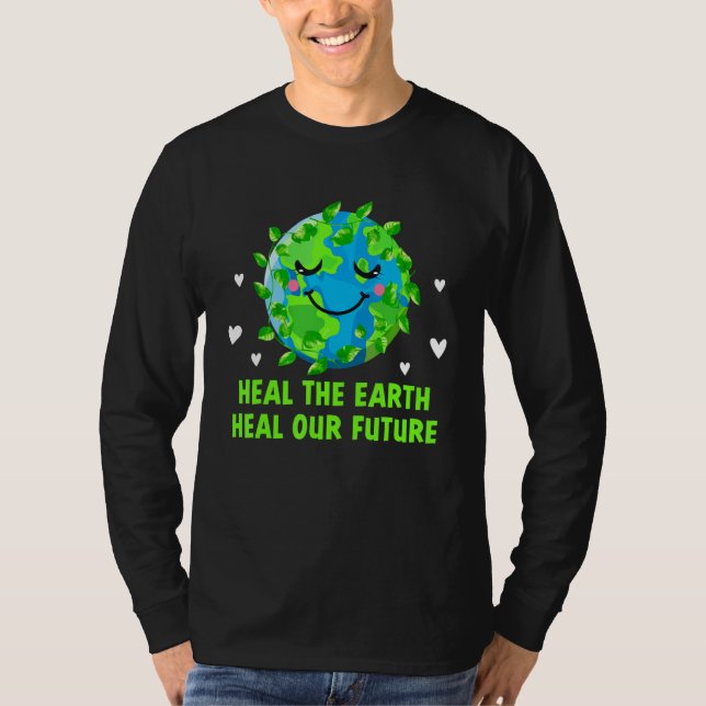 Camiseta Clean the Beach Save the Reefs Ecology Ocean Ecosy (Frente)