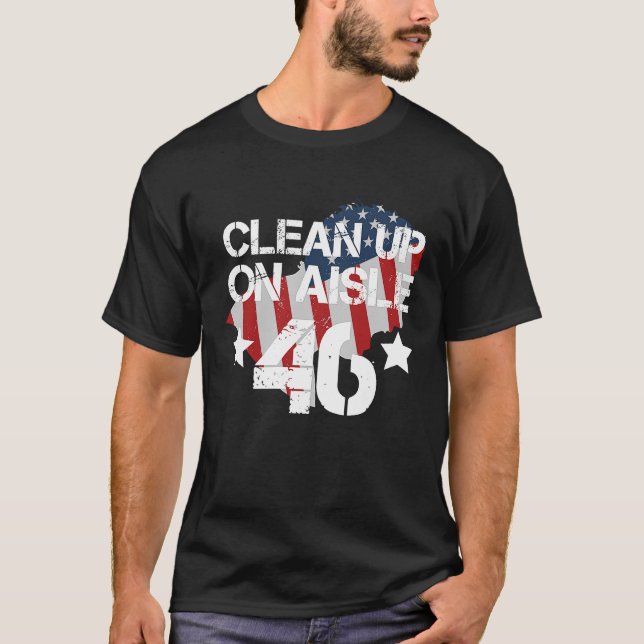 Camiseta Clean Up On Aisle 46 (Frente)
