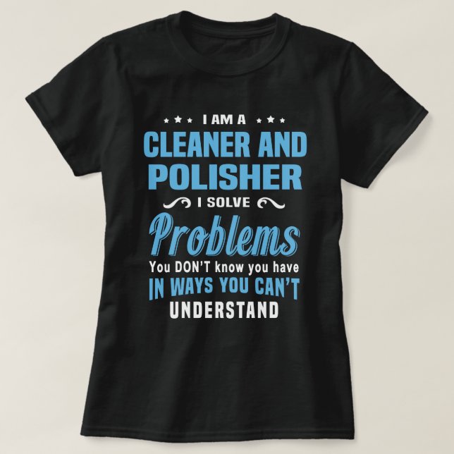 Camiseta Cleaner E Polisher (Frente do Design)