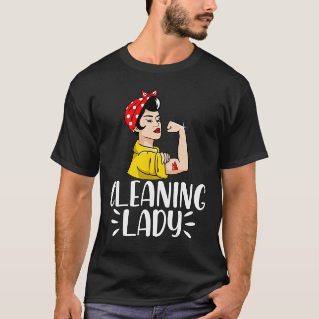 Camiseta Cleaning Lady Housekeeping Housekeeper 2 (Frente)