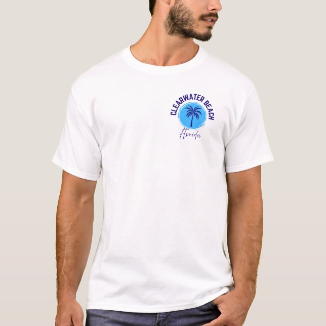 Camiseta Clearwater Beach Florida T-Shirt (Frente)