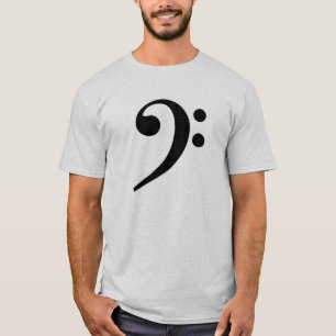 Camiseta Clef baixo preto