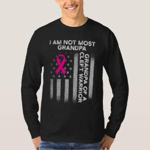 Camiseta Cleft Palate Lip Maioria do vovô forte consciência