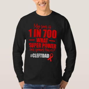 Camiseta Cleft Palate Lip Pai Son forte consciência 2