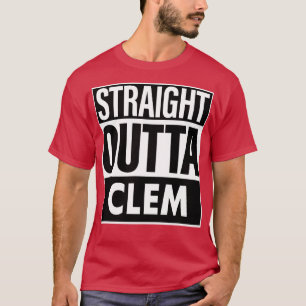 Camiseta Clem Name Hetero Outta Clem