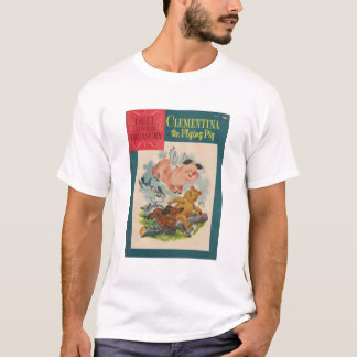 Camiseta Clementina - Porco Voador - Histórias em quadrinho