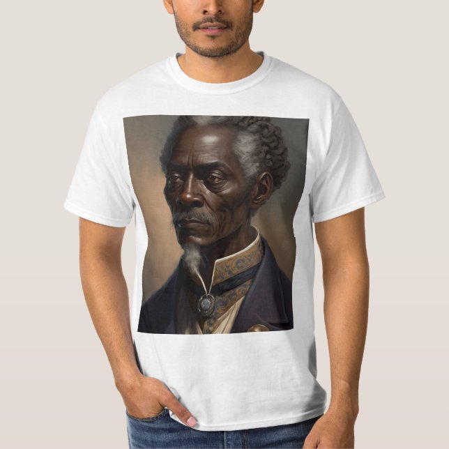 Camiseta Cleon Porträt Gemälde (Frente)