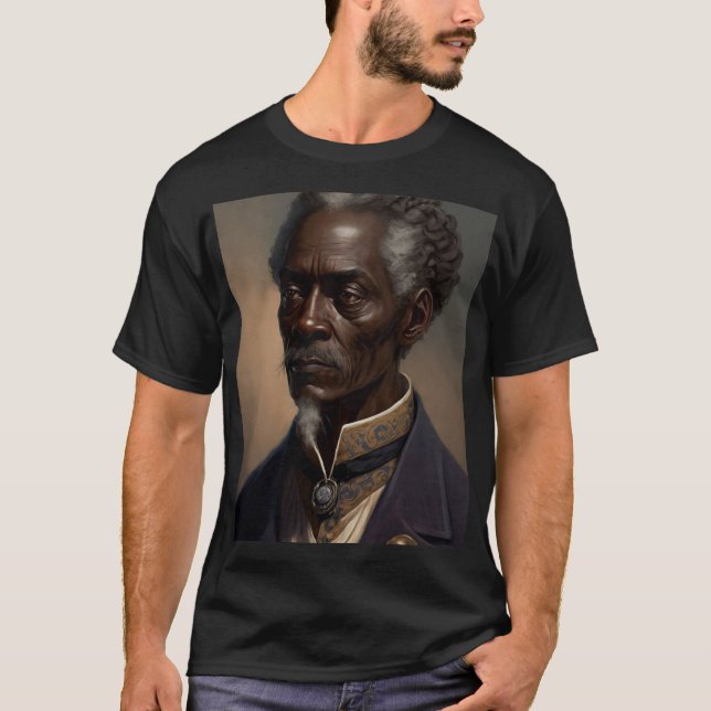 Camiseta Cleon Porträt Gemälde (Frente)