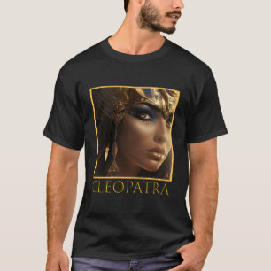 Camiseta Cleópatra Egípcia Faraó Poderosa Régua Feminina E