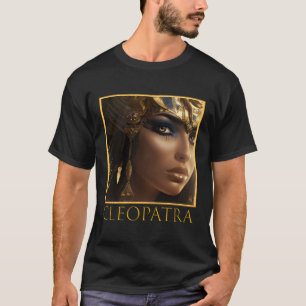 Camiseta Cleópatra Egípcia Faraó Poderosa Régua Feminina E