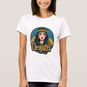 Camiseta Cleópatra Graphic Egípcio Queen