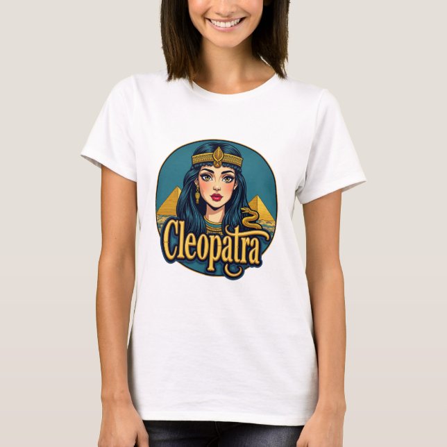 Camiseta Cleópatra Graphic Egípcio Queen (Frente)