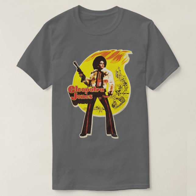 Camiseta Cleopatra Jones (Frente do Design)