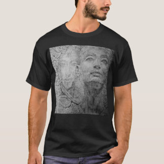 Camiseta Cleopatra no t-shirt escuro básico