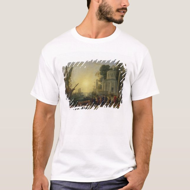 Camiseta Cleopatra que desembarca na parte posterioa do (Frente)