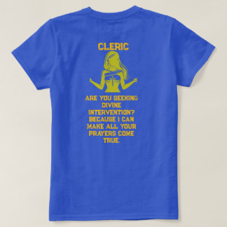 Camiseta Clériga Feminina Procurando