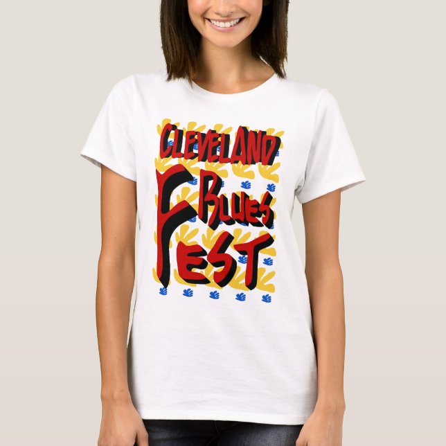 Camiseta Cleveland Blues Fest 1 (Frente)