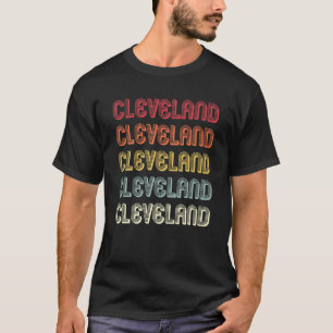 Camiseta CLEVELAND Gift Surname Funny Retro Vintage Birthda