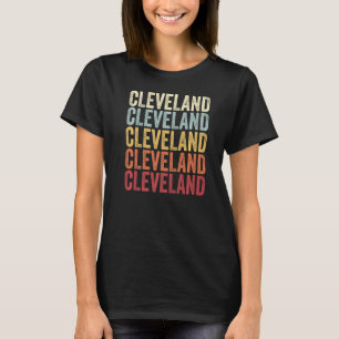Camiseta Cleveland Texas Cleveland TX Retro Vintage Text