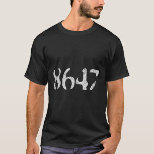 Camiseta Clic Estilo Vintage Anos 80 86 47 Anti Trump