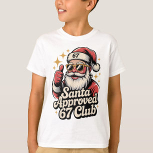 Camiseta Clic Natal 67 Papai Noel Meme - Retro Papai Noel A