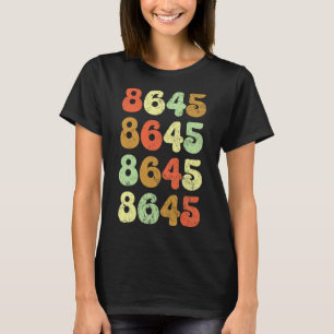 Camiseta Clic Retro 86 45 - Anti Trump Desgastado