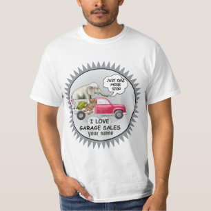 Camiseta Cliente de vendas de garagem