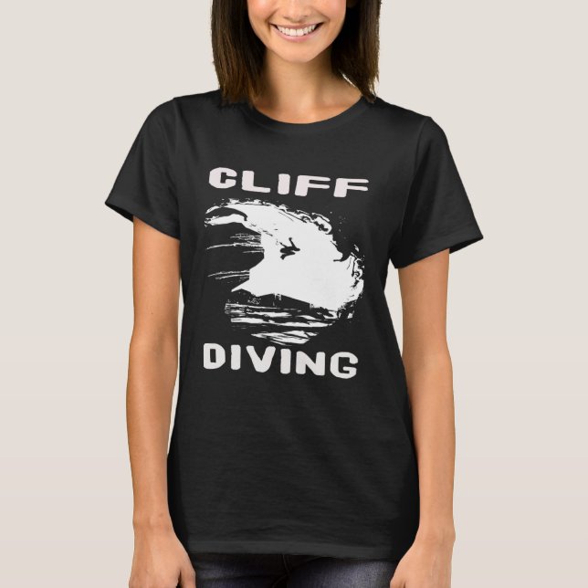 Camiseta cliff diving Sunset or Cliff Jumping or High Divin (Frente)