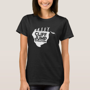 Camiseta Cliff Jumping Evolution Graphic Cliff Jumper Tombs