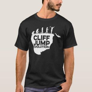 Camiseta Cliff Jumping Evolution Graphic Cliff Jumper Tombs