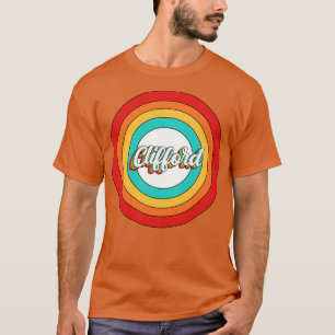 Camiseta Clifford Name Shirt Vintage Clifford Circle