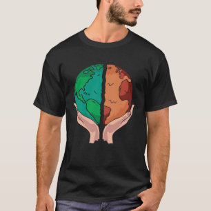 Camiseta Clima Ambiental Real do Aquecimento Global