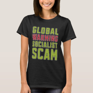 Camiseta Clima: Aquecimento global ambientalista