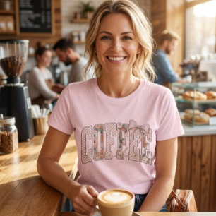 Camiseta Clima de café. Amante de café.