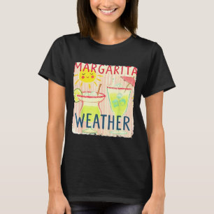 Camiseta Clima de Margarita retrô verão férias na praia