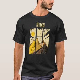 Camiseta Clima de pico do Rimo Mountain Peak Summit