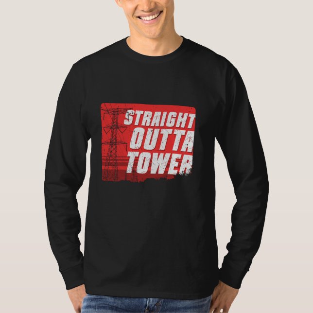 Camiseta Clima em Torre Hetero Industrial Fora de Até (Frente)