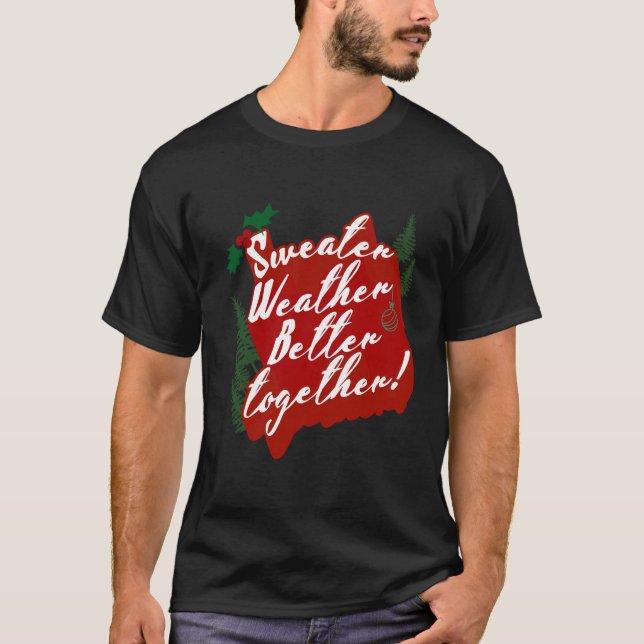 Camiseta Clima Mais Bonito Juntos (Frente)