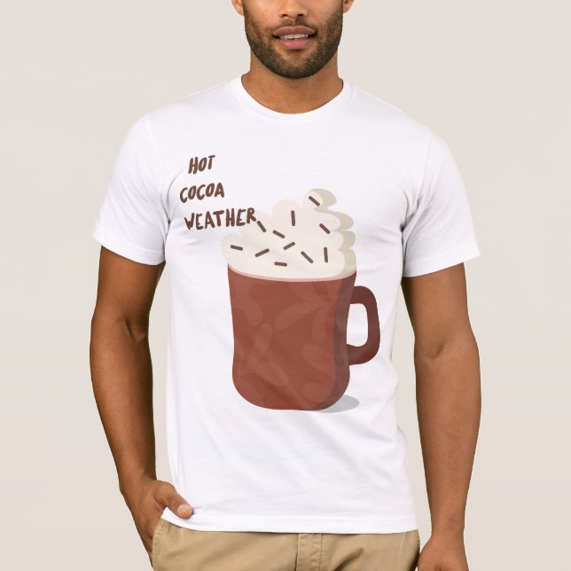 Camiseta Clima quente com cacau (Frente)