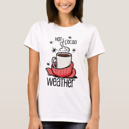 Camiseta Clima quente de cacau