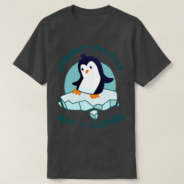Camiseta Climate Penguin (Frente do Design)