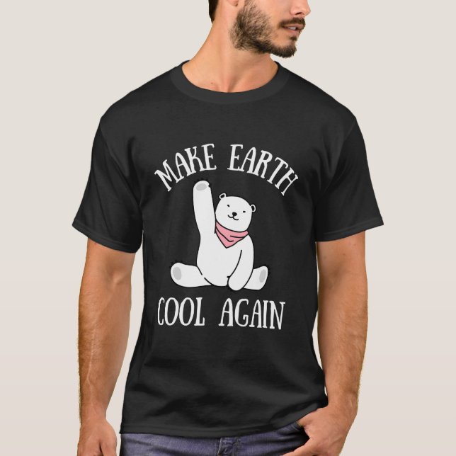 Camiseta Climatologista Climatologia Co2 Pegada Climatecha (Frente)
